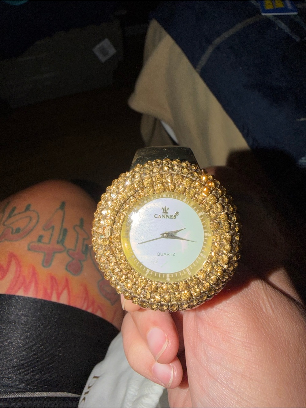 Cannes Gold Quartz Women’s Watch